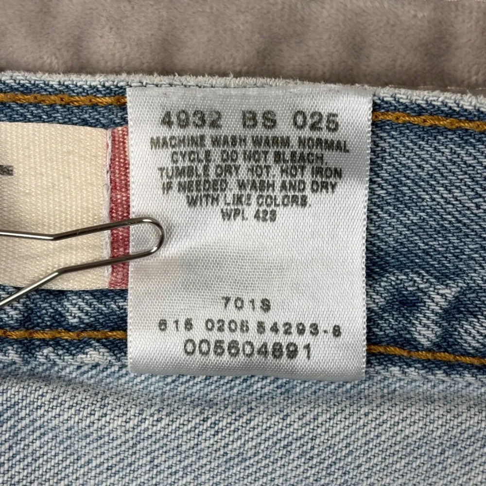 Levis 560 Comfort Fit Jeans 34x34 Light Wash‎ Blue Denim Tapered Leg 005604891